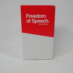 Freedom Of Speech Card Game - The Fun Kind Party Game For Adults